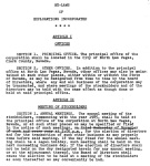 EIN Articles of Incorporation 1984