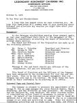 Kokoweef Newsletter, October 8, 1976