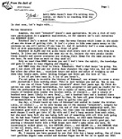 Kokoweef Newsletter, Jerry Steiner, Autumn 1987